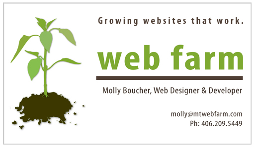 Web Farm -- Bozeman, Montana Web Design and Development